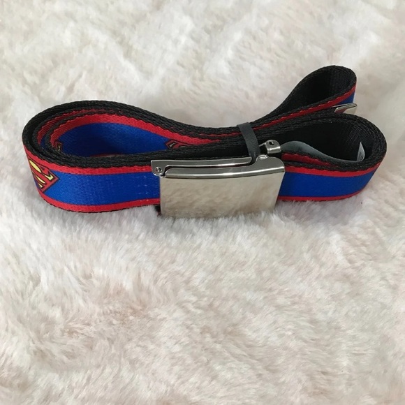 SOLD! Buckle-Down Superman Logo Belt - Picture 2 of 10